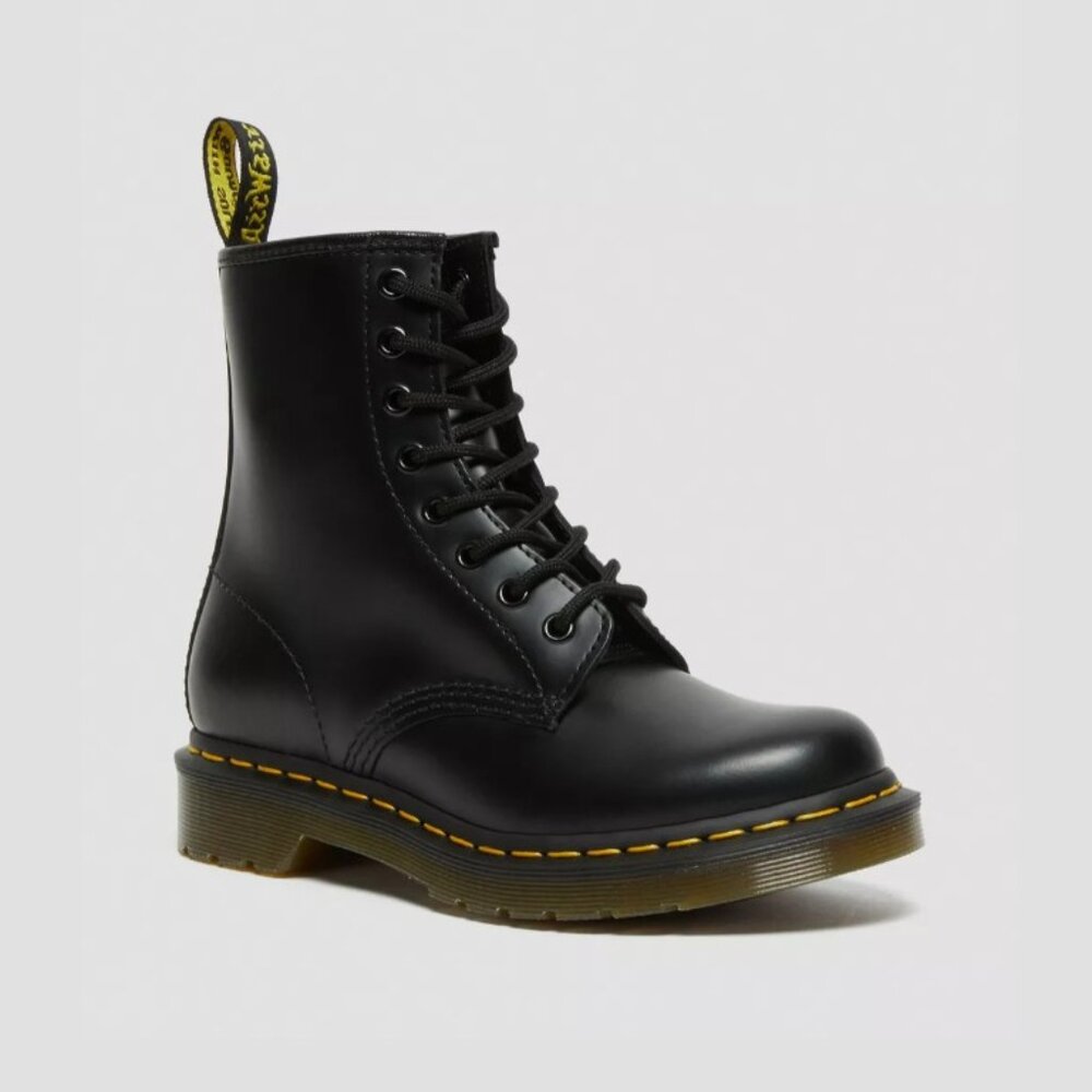 NEW - Dr Martens 1460 Women's 6 - Smooth Leather Lace Up Boots
